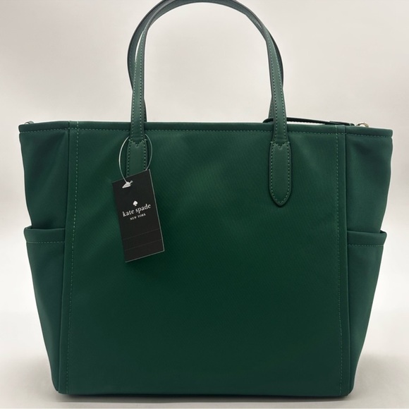 Kate Spade Medium Chelsea Satchel Bag Green - Picture 11 of 12
